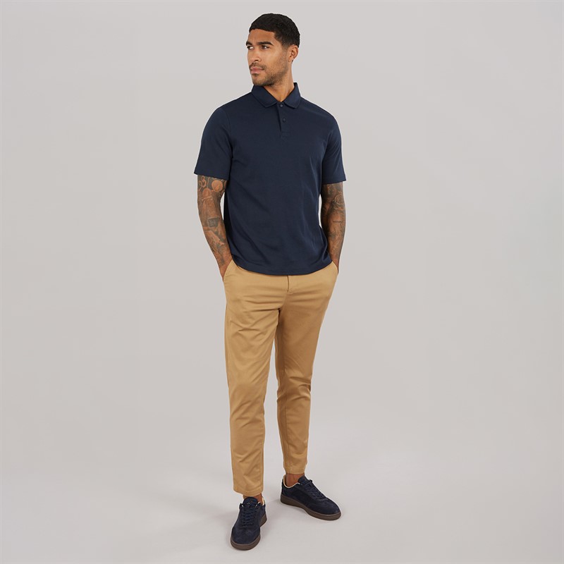 Ted Baker Mens Genbee Regular Fit Chinos Natural