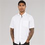 Ted Baker Mens Palomas Short Sleeve Linen Shirt White