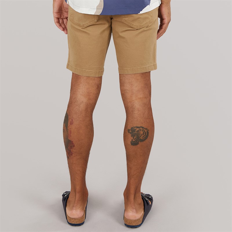 Ted Baker Mens Bactonn Five Pocket Shorts Tan