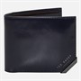 Ted Baker Mens Kornerr Metal Corner Bi-Fold Coin Wallet Navy