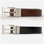 Ted Baker Mens Karmer Reversible Leather Belt Chocolate