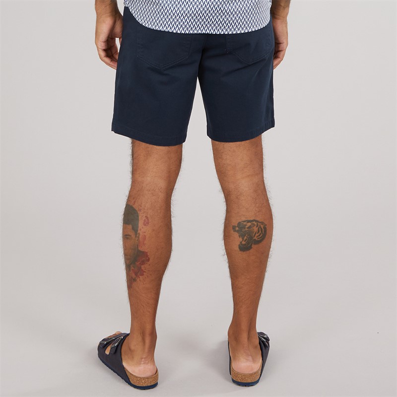 Ted Baker Mens Bactonn Five Pocket Shorts Dark Navy