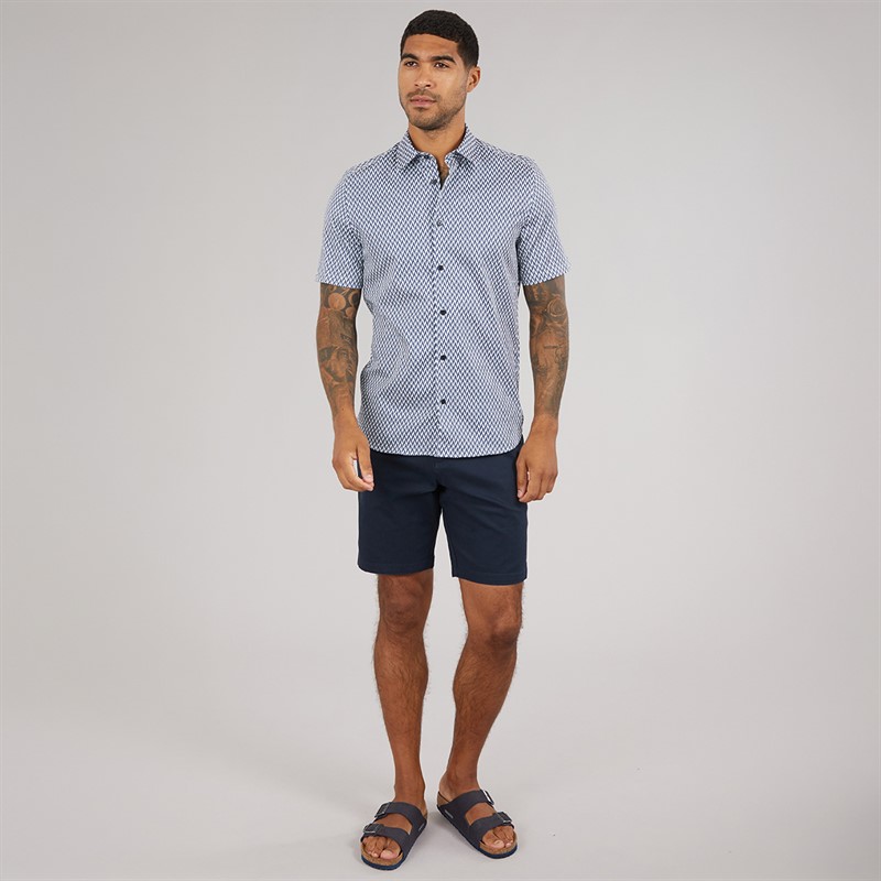 Ted Baker Mens Bactonn Five Pocket Shorts Dark Navy