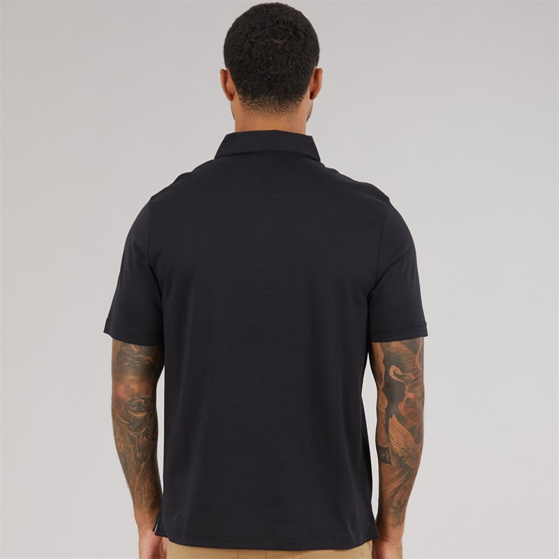 Ted Baker Mens Wilmott Slim Soft Touch Polo Shirt Black