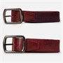 Ted Baker Mens Columm Reversable Elastic Belt Oxblood