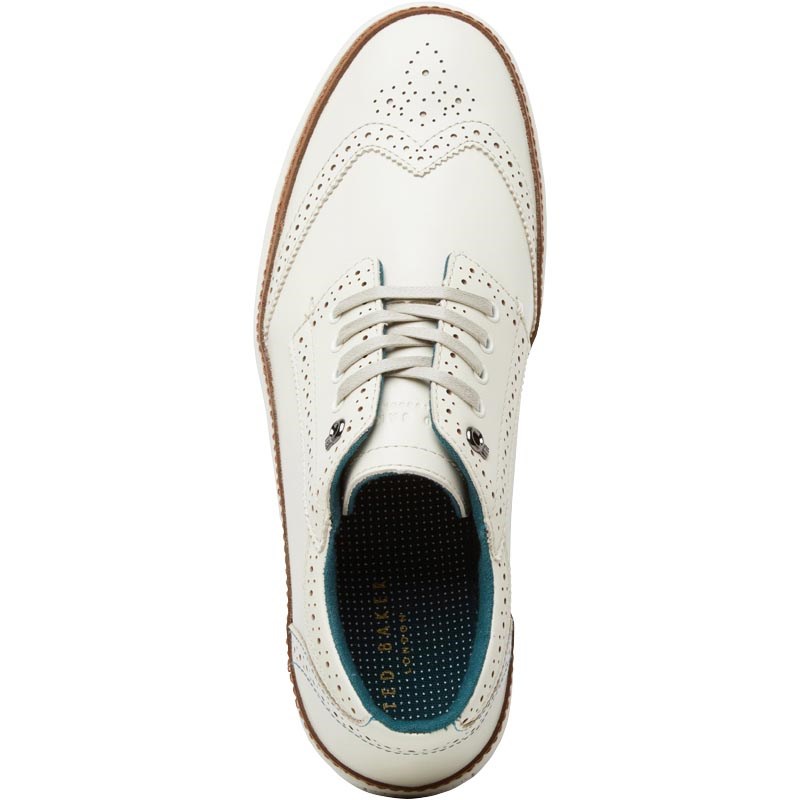 ted baker mens white trainers