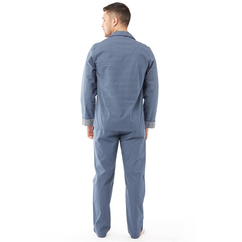 Buy Ted Baker Mens Daniel Shirt And Trouser Pyjama Set Navy