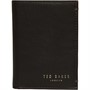 Ted Baker Mens Zacks Core Small Bifold Leather Wallet Dark Brown