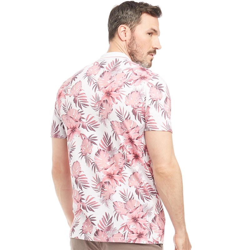 mens floral golf shirts