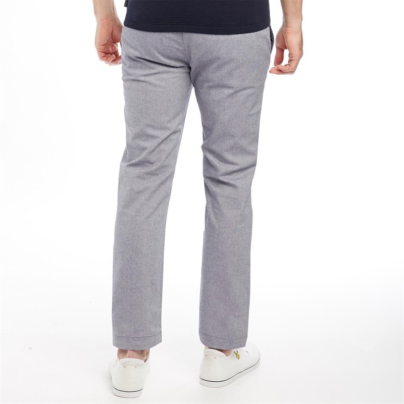Buy Ted Baker Mens Budwise Slim Fit Textured Trousers Navy