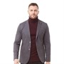 Ted Baker Blazer Cliford Coton Homme Gris Moyen