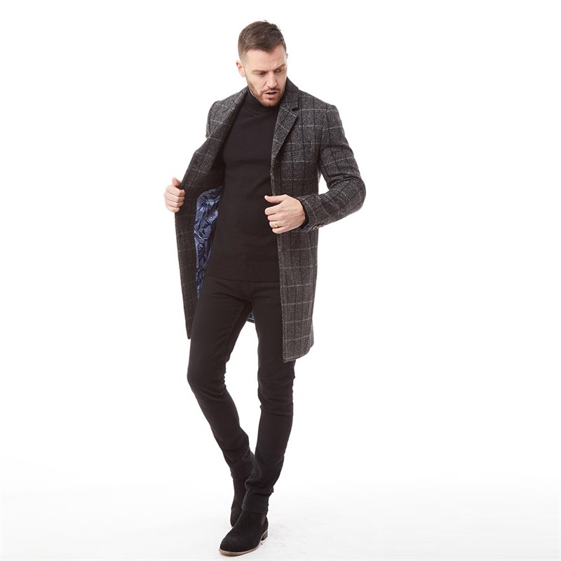 ted baker cambear 2 button overcoat