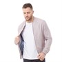 Ted Baker Mens Raney Tech Linen Bomber Jacket Dusky Pink