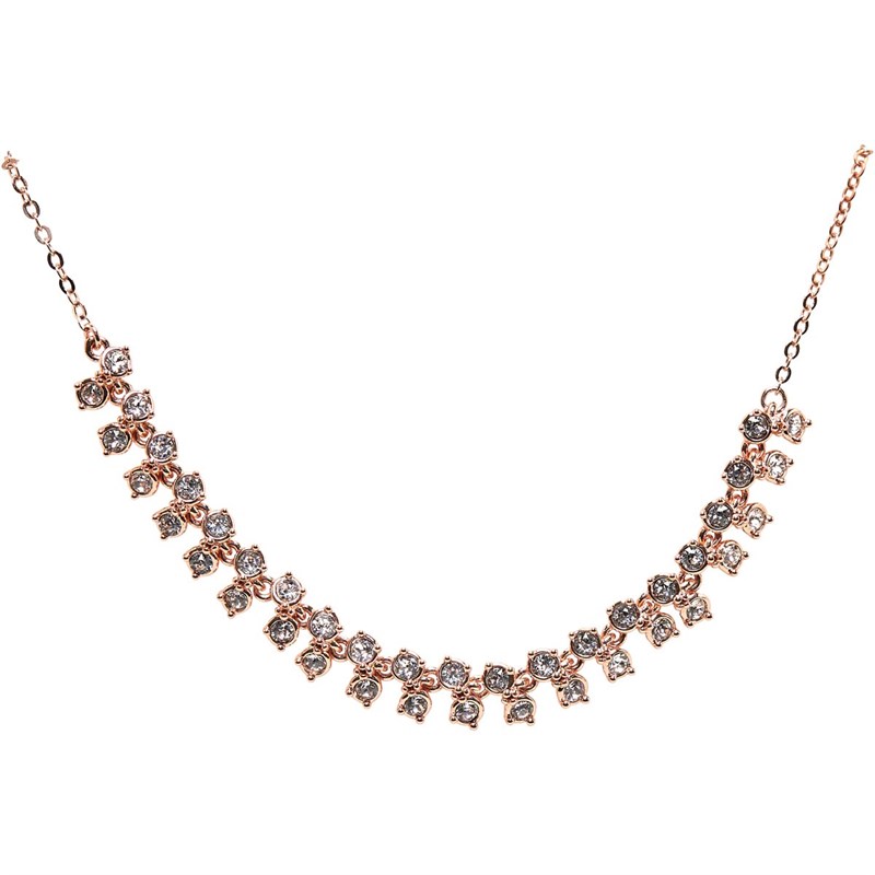 Buy Ted Baker Womens Eada Princess Sparkle Necklace Rose Gold Crystal