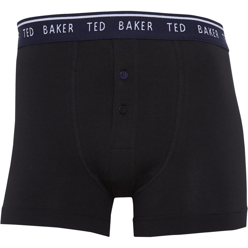 Buy Ted Baker Mens Caption Uoom Button Front Boxers Black
