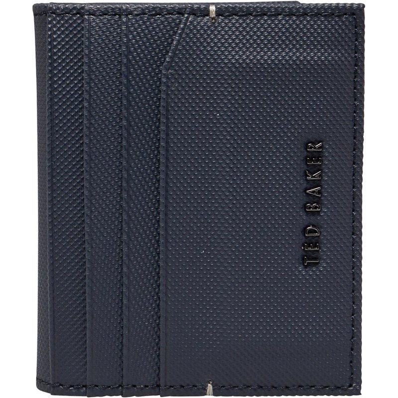 Buy Ted Baker Mens Wonder Micro Perf Leather Card Holder Navy