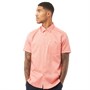Ted Baker Chemise à Manches Courtes Wallo Homme Corail