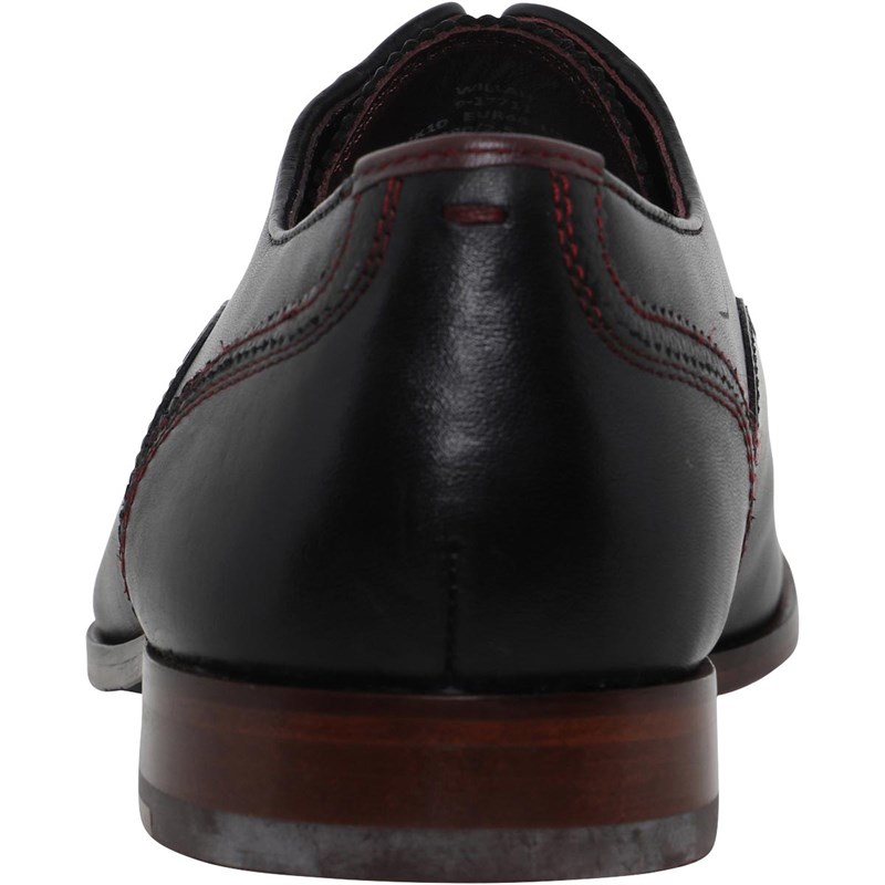 ted baker black leather shoes