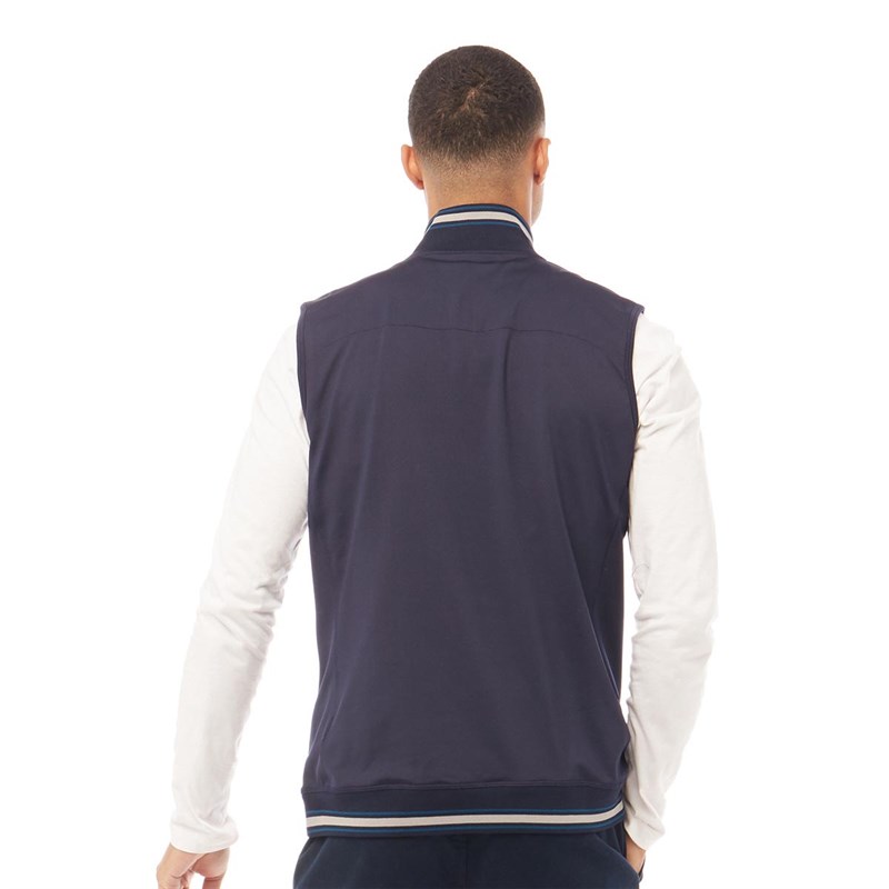 Buy Ted Baker Mens Gala Golf Gilet Zip Through Navy
