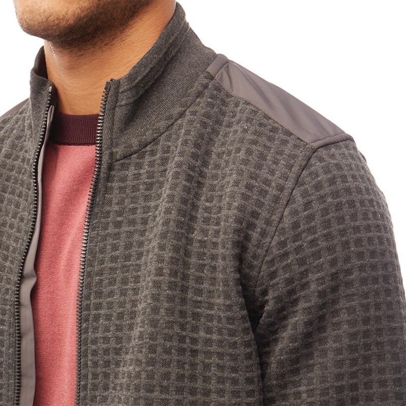 mens quilted jumper