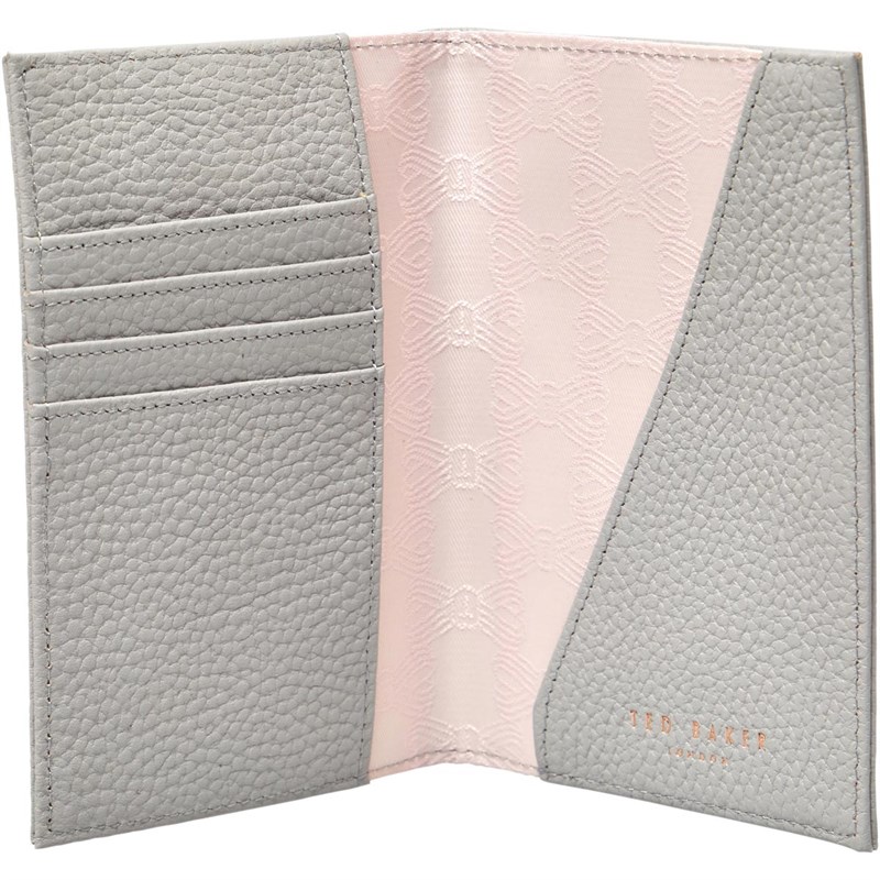 Buy Ted Baker Womens Farran Passport Holder And Tag Set Grey