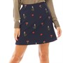 Ted Baker Womens Dafnie Kirstenbosch Ditsy Mini Skirt Navy