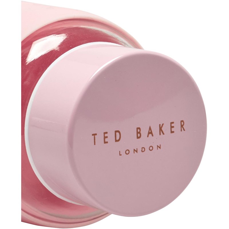 Buy Ted Baker Womens Glass Water Bottle With Silicon Sleeve Pink