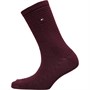 Tommy Hilfiger Damskie Honeycomb Skarpety Wino