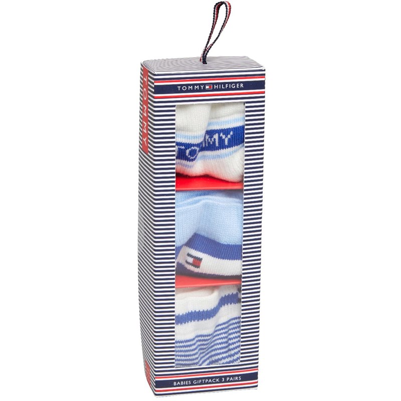 Tommy Hilfiger Spædbarn Giftbox Sokker Hvid