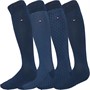 Tommy Hilfiger Mens Four Pack Socks With Giftbox Navy