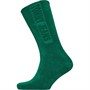 Tommy Hilfiger Mens Terry Inside Out Socks Green