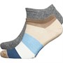 Tommy Hilfiger Mens Sneaker Lighthouse Stripe Two Pack Socks Beige Combo