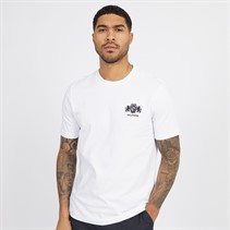 Tommy Hilfiger Mens Small Crest T-Shirt White