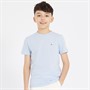 Tommy Hilfiger Boys Essential Cotton T-Shirt Breezy Blue