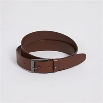 Tommy Hilfiger Mens Adan New Leather Belt Tan