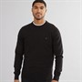 Tommy Hilfiger Mens 1985 Crew Neck Sweater Black