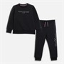 Tommy Hilfiger Kids Essential Tracksuit Black