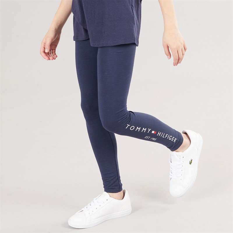 Tommy Hilfiger Girls Essential Leggings Twilight Navy
