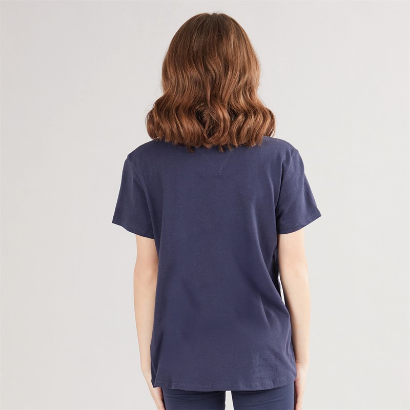 Tommy Hilfiger Girls Essential T-Shirt Twilight Navy