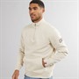 Tommy Hilfiger Mens Half Zip Sweatshirt Beige