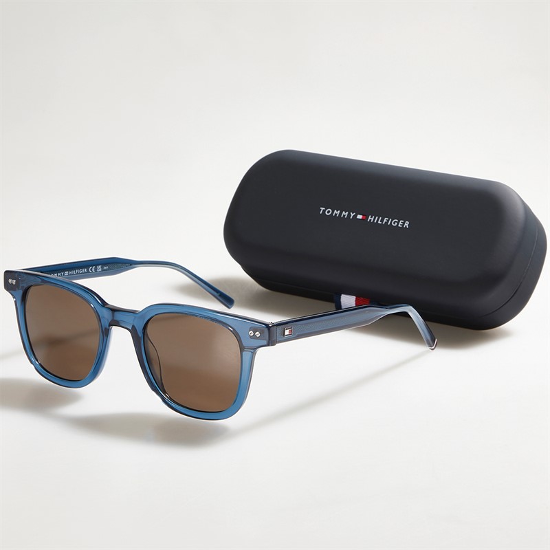 Tommy Hilfiger Mens Suglasses Blue
