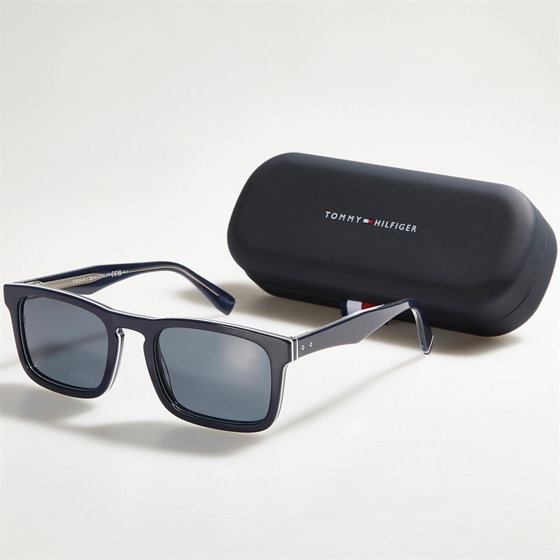 Tommy Hilfiger Mens Suglasses Blue