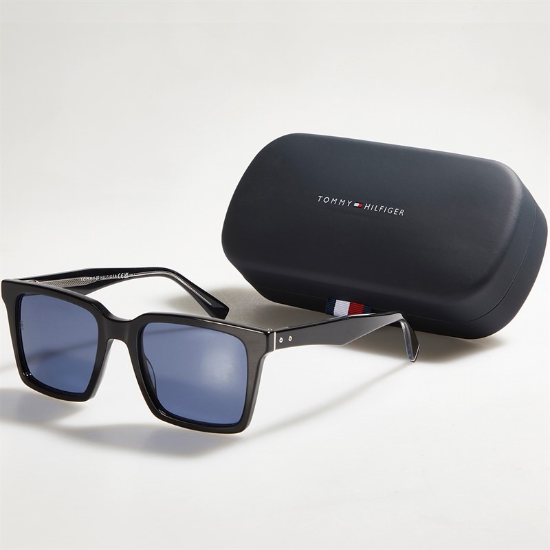 Tommy Hilfiger Mens Suglasses Black