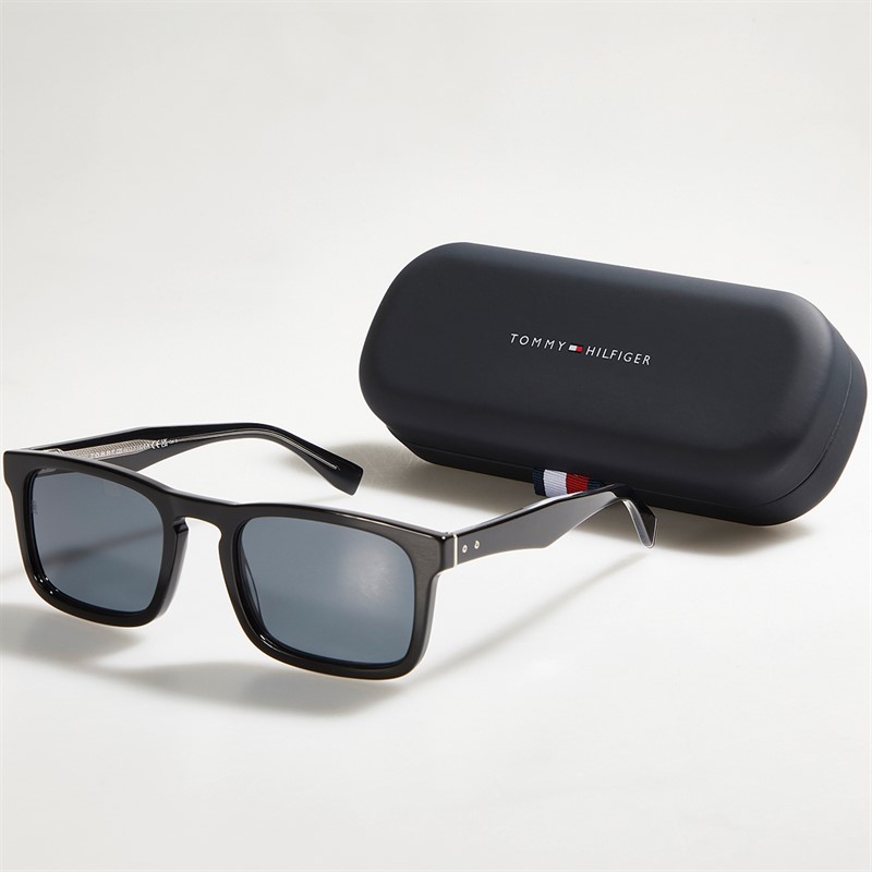 Tommy Hilfiger Mens Suglasses Black