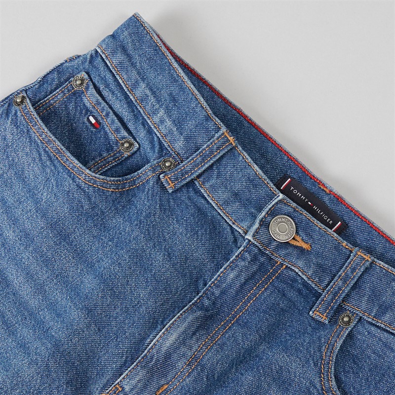 Tommy Hilfiger Boys Carpenter Denim Shorts Midblue