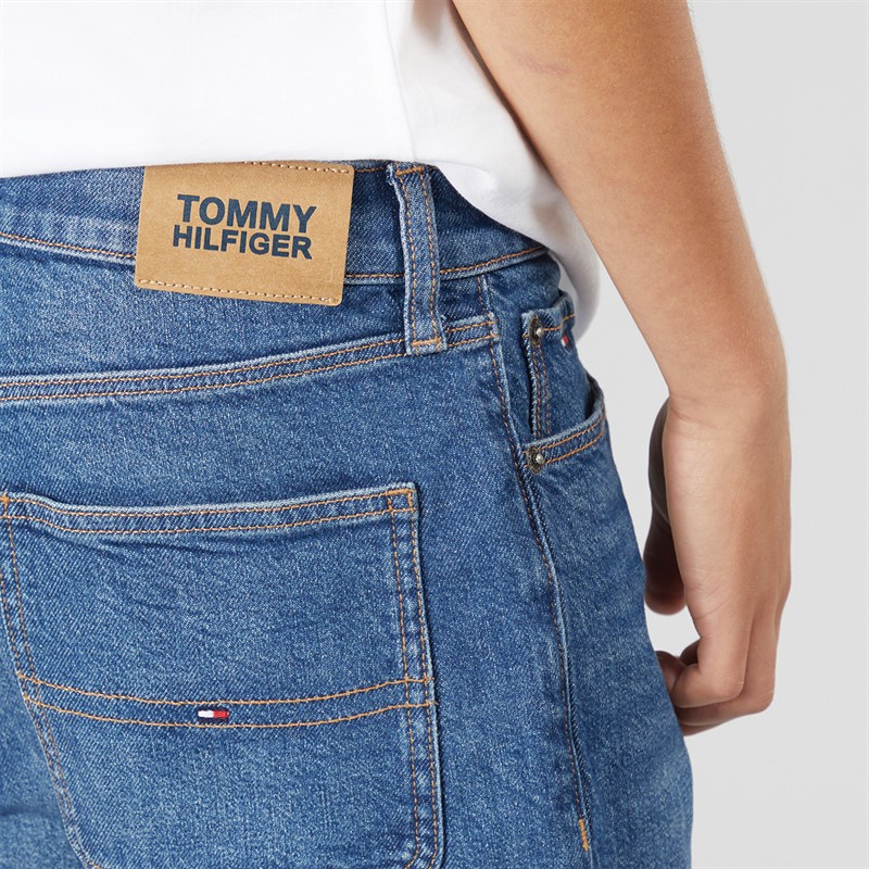 Tommy Hilfiger Boys Carpenter Denim Shorts Midblue