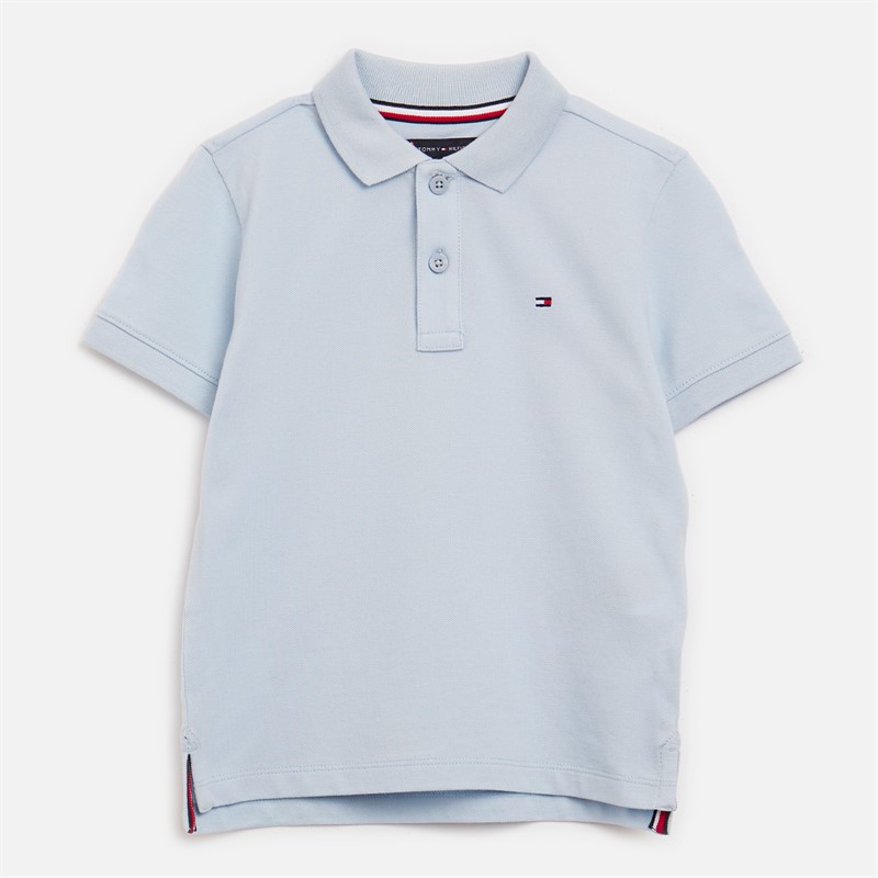 Tommy Hilfiger Boys Flag Polo Breezy Blue