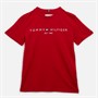 Tommy Hilfiger Kids Corp Logo T-Shirt Primary Red