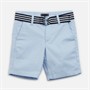 Tommy Hilfiger Boys Woven Belted Shorts Breezy Blue