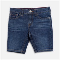Tommy Hilfiger Boys Scanton Shorts Denim Mid Blue